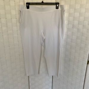 XL j Jill pure Jill white crop pant